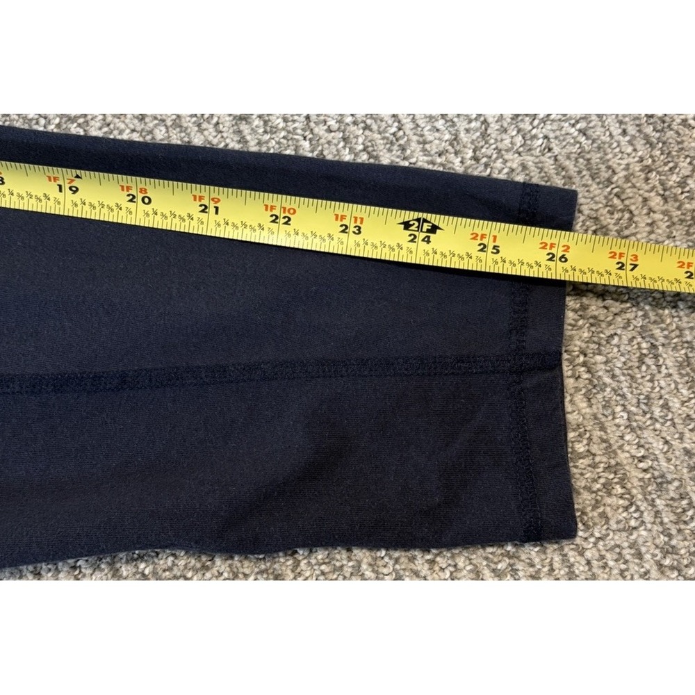 Carhartt Force Hoodie Shirt Mens XL Navy Blue Relaxed Fit Stretch Workwear - Picture 8 of 9